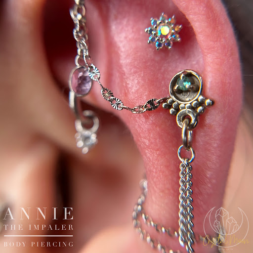 Explore gastric sleeve tattoo ideas, creative tattoo ideas in Bloomington, available at Crystal Moon Body Arts