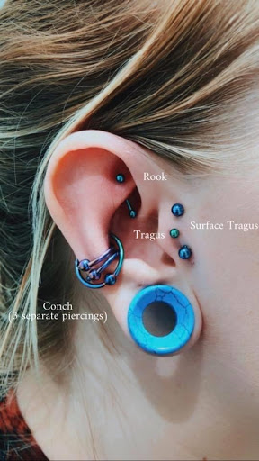 Explore afro tattoo ideas, creative tattoo ideas in Fargo, available at Almost Famous Body Piercing