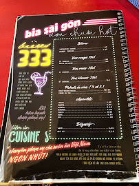 Cuisine S à Montpellier menu