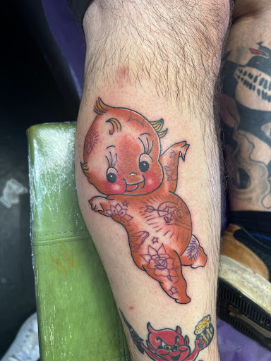 Find simple cross tattoo ideas for your next unique tattoo in Lawton at Liberty Port Tattoo