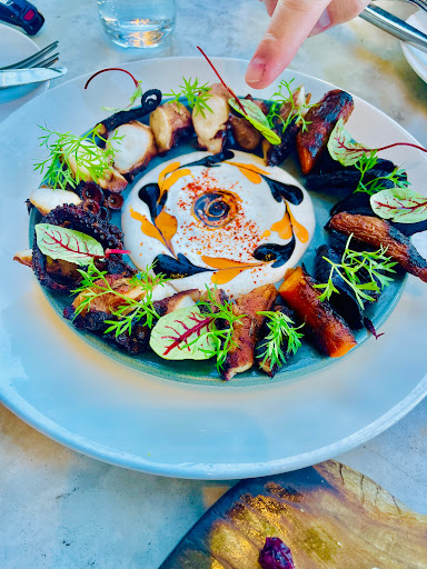 Grilled octopus 