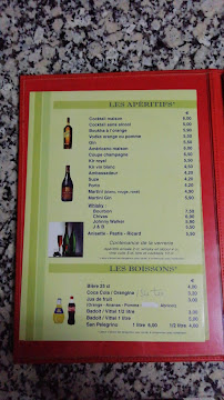 Restaurant La Palmeraie à Beaumont-le-Roger (la carte)
