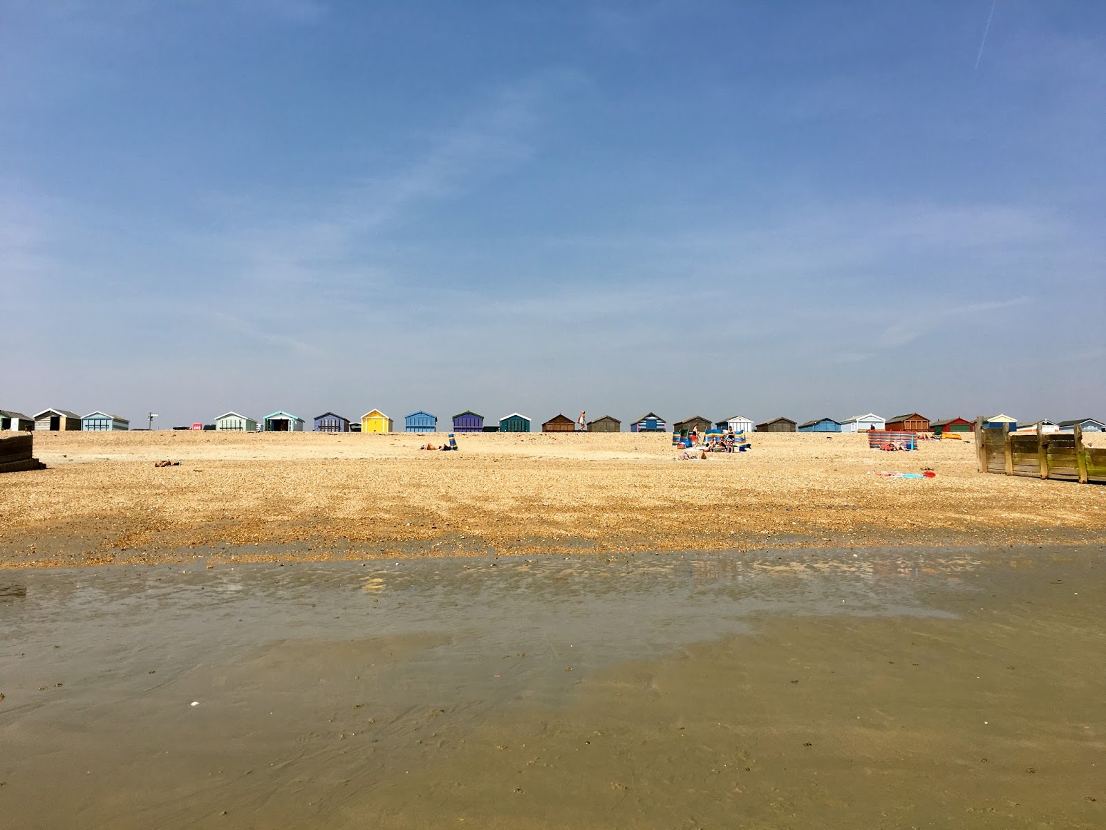 Hayling Island beach'in fotoğrafı - rahatlamayı sevenler arasında popüler bir yer