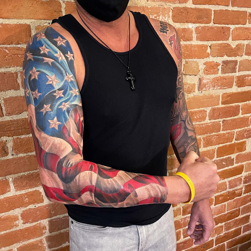 Explore juneteenth tattoo ideas, creative tattoo ideas in Buffalo, available at The Tilted Rose Tattoo