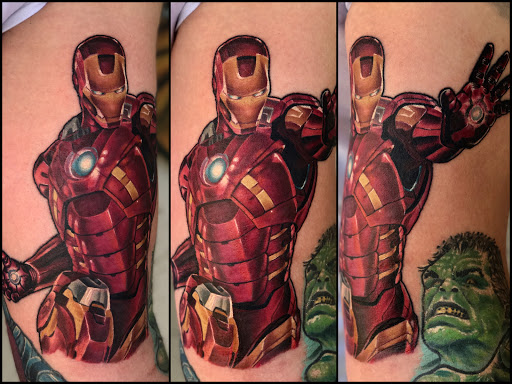 Explore balloon tattoo ideas, creative tattoo ideas in Bossier City, available at Hand Forged Tattoo - Bossier City