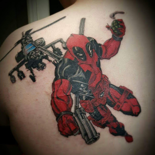 Explore time flies tattoo ideas, creative tattoo ideas in Rowlett, available at Fresh Image Tattoo Studios