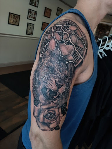 Explore emt tattoo ideas, creative tattoo ideas in Lakeview, available at Backwoods Tattoo Studio