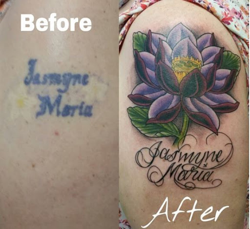 Explore hilarious tattoo ideas, creative tattoo ideas in Brick, available at Hand Forged Tattoo