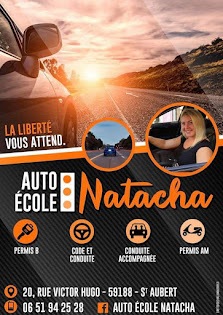 Auto Ecole Natacha 20 Rue Victor Hugo 18, 59188 Saint-Aubert, France