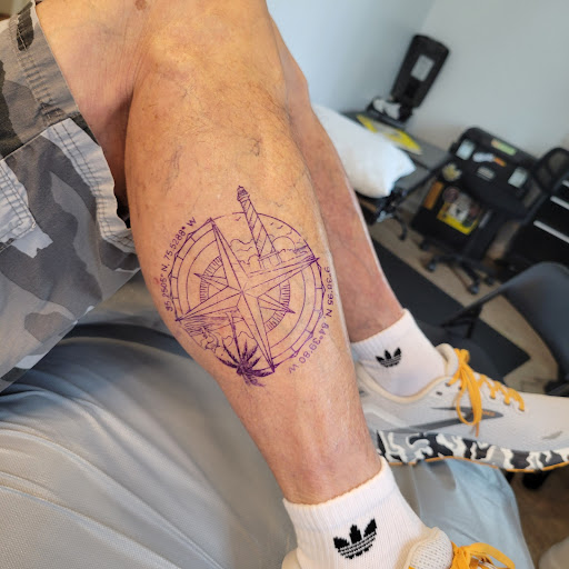 Explore negative tattoo ideas, creative tattoo ideas in Virginia Beach, available at Studio Evolve