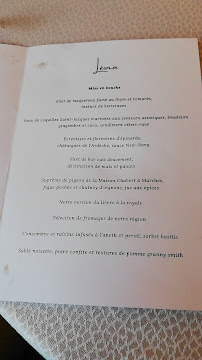 Menu / carte de Maison CHABRAN - Le 45ème (Bistrot Gourmand) à Pont-de-l'Isère