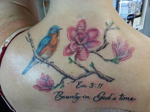 Explore small grandparents tattoo ideas, creative tattoo ideas in Cheyenne, available at The T.R.I.B.E. Zoo, LLC Tattoo