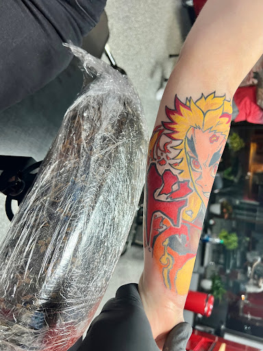 Explore cover up tattoo ideas for guys, creative tattoo ideas in Fenton, available at Think Ink Tattoo Co