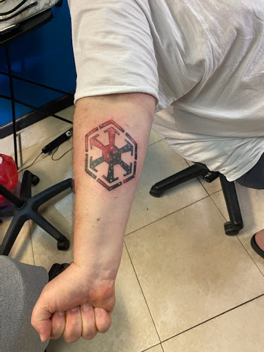 Explore unique sleeve tattoo ideas, creative tattoo ideas in Saint Petersburg, available at Ink Godz Tattoos