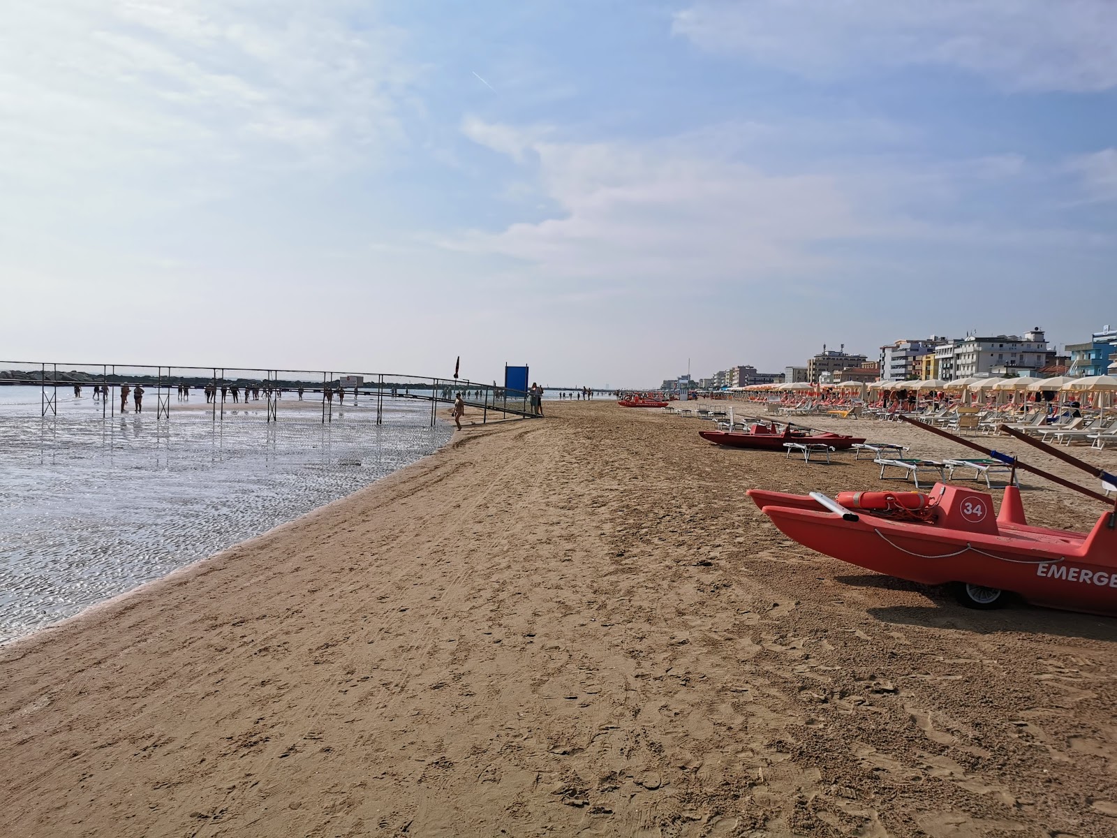 Foto di Spiaggia di Bellaria area servizi