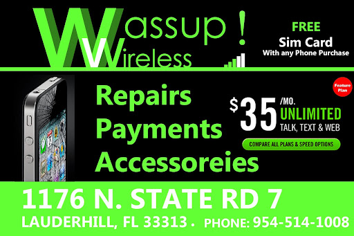 Cell Phone Store «SIMPLE MOBILE AND CELLPHONE REPAIR», reviews and photos, 1176 N State Road-7, Lauderhill, FL 33313, USA