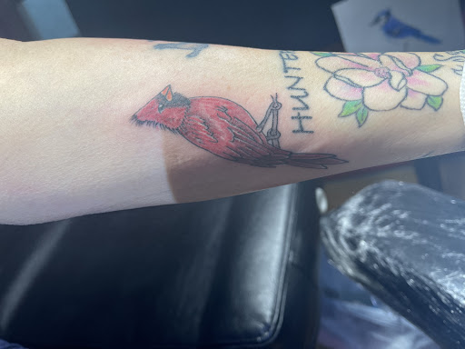 Explore rock n roll tattoo ideas, creative tattoo ideas in Plattsburgh, available at Ink by Lace LLC