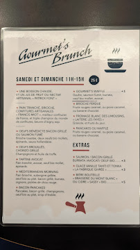 Menu / carte de Gourmet's Café à Asnières-sur-Seine