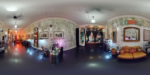 Explore mens patchwork tattoo ideas, creative tattoo ideas in Brooklyn, available at Don Vano by the Verrazzano