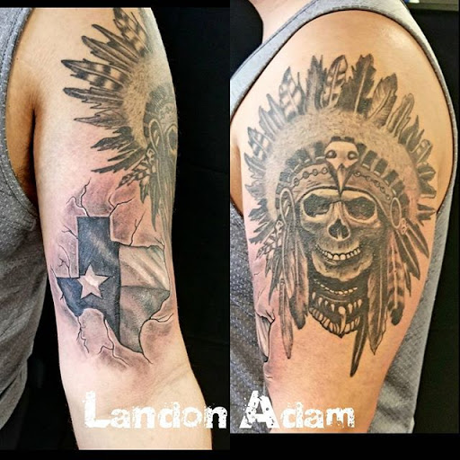 Explore san judas tattoo ideas, creative tattoo ideas in Rowlett, available at Fresh Image Tattoo Studios