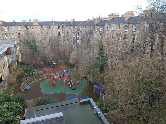 Reviews of Barony Community Garden in Edinburgh - Parking garage