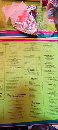 ADELITA à Barcelonnette menu
