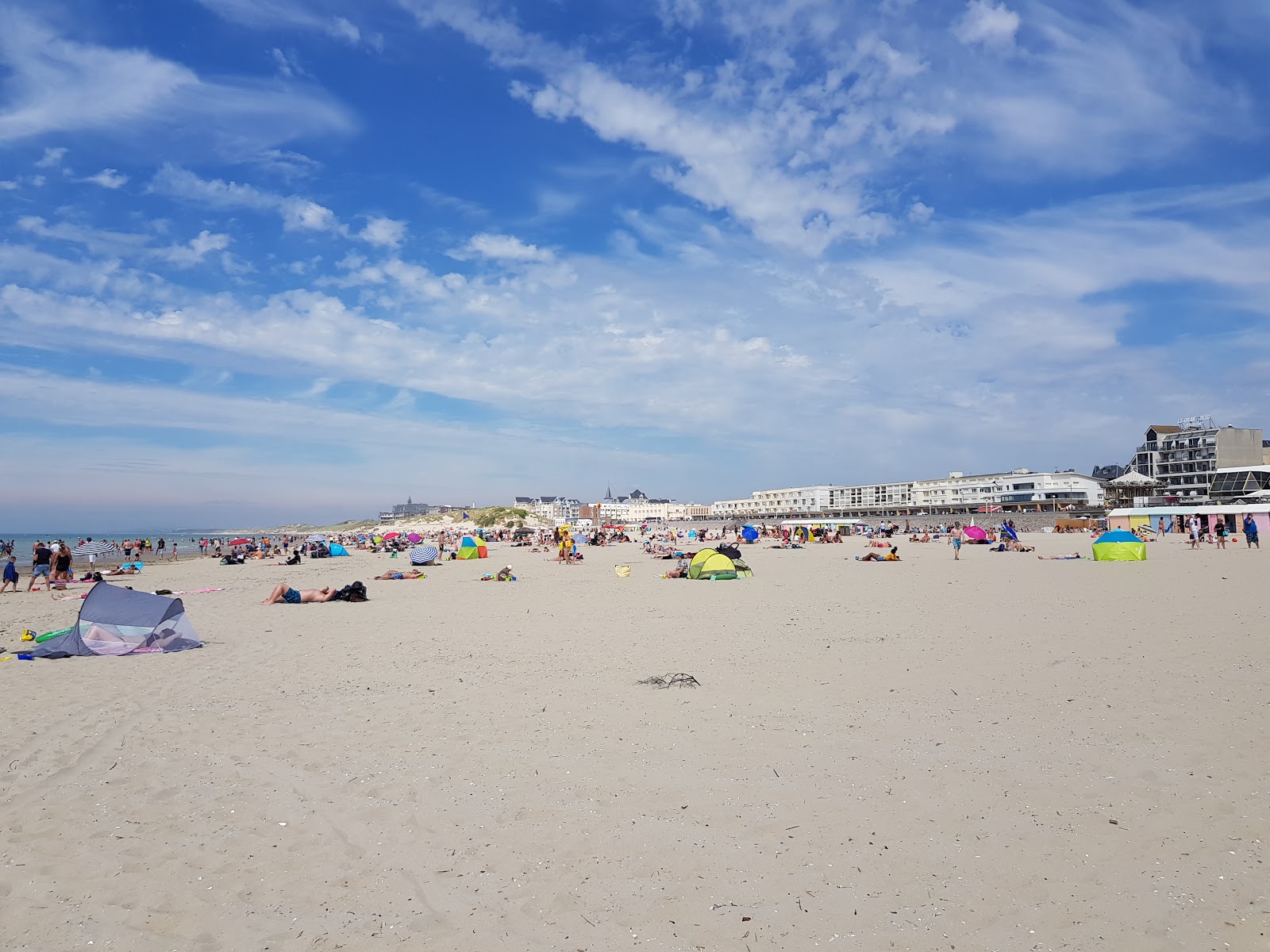 Foto di Plage de Berck con dritto e lungo