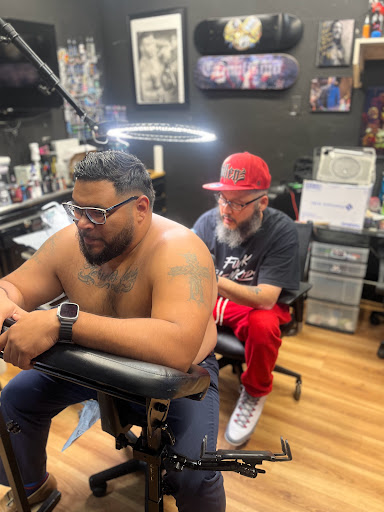 Explore husband's name tattoo ideas, creative tattoo ideas in Waxahachie, available at ExclusivE Tattoo and Barber