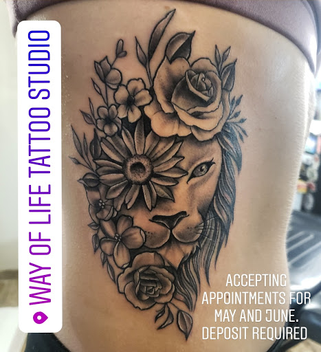 Explore barney tattoo ideas, creative tattoo ideas in Reading, available at Way Of Life Tattoo Studio