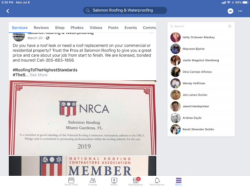 Roofing Contractor «Salomon Roofing & Construction», reviews and photos, 689 W 26th St, Hialeah, FL 33010, USA