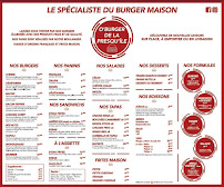 Menu / carte de O’ Burger De La Presqu Ile à Saint-Mandrier-sur-Mer