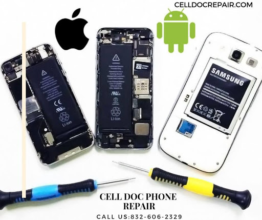 Phone Repair Service «Cell Doc Phone Repair», reviews and photos, 1113 Kingwood Dr, Humble, TX 77339, USA