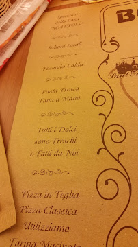 Cafè Pizzosteria Palazzo Orlandi à Busseto menu