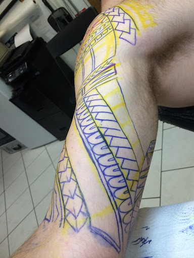 Explore roman numeral tattoo ideas for guys, creative tattoo ideas in Honolulu, available at 434 TATTOO WAIKIKI