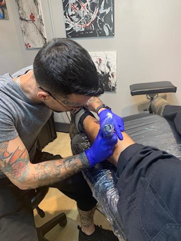 Explore tattoo sleeve ideas colour, creative tattoo ideas in Fort Wayne, available at Grade A Tattoos and Body Piercing