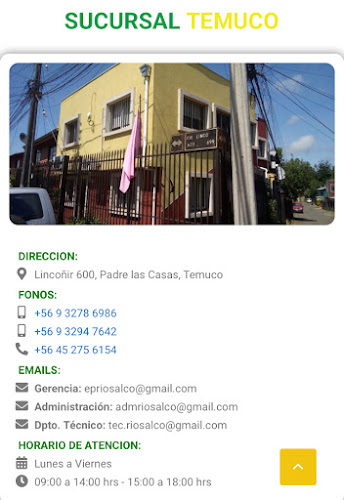 RIOSALCO - Padre Las Casas