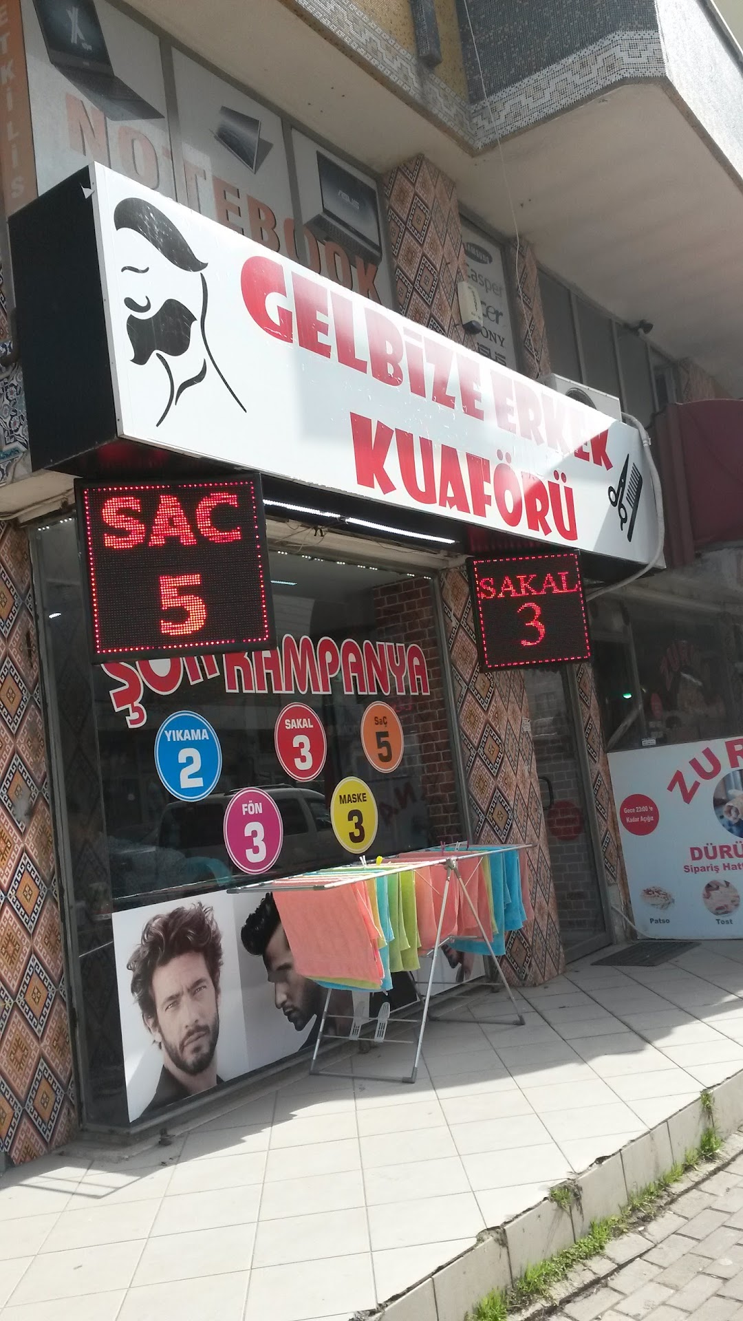 Gelbize erkek kuafr