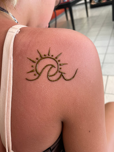 Explore snake tattoo idea, creative tattoo ideas in South Padre Island, available at Peggys Temporary & Permanent Tattoos