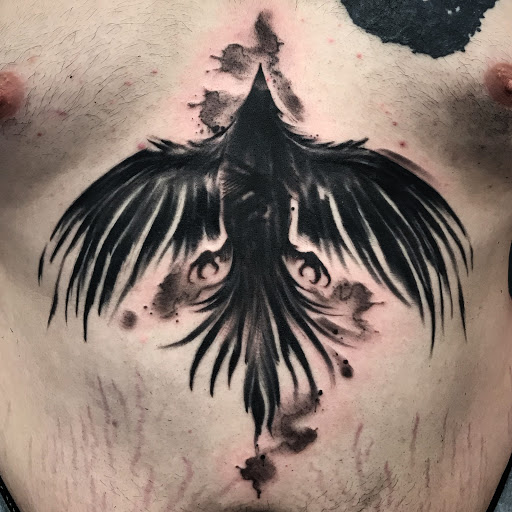 Explore color tattoo cover up ideas, creative tattoo ideas in Danvers, available at Rivers To Roads Tattoo Shop