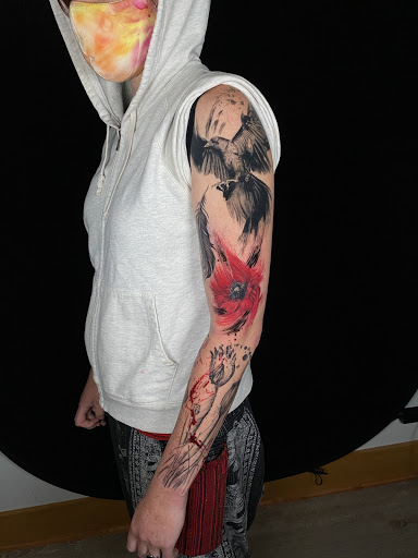 Explore witchy hand tattoo ideas, creative tattoo ideas in Chapel Hill, available at Durham Tattoos