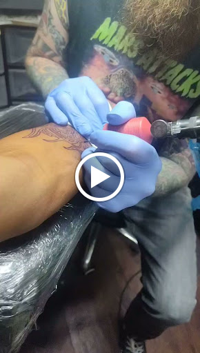 Explore motley crue tattoo ideas, creative tattoo ideas in Pearland, available at Black List Tattoo & Piercing Co.