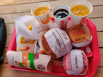 Menu / carte de Burger King à Castel Romano