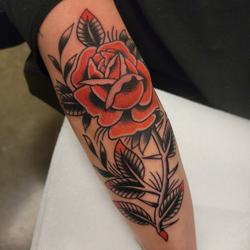 Explore breast cancer tattoos ideas, creative tattoo ideas in Painesville, available at The Inkwell Tattoo Company