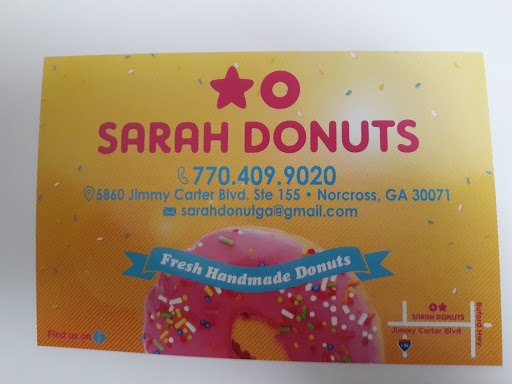 Donut Shop «Sarah Donuts», reviews and photos, 5860 Jimmy Carter Blvd #155, Norcross, GA 30071, USA
