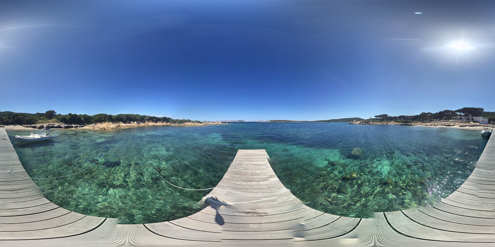 Spiaggia Conca Verde的照片 带有碧绿色纯水表面