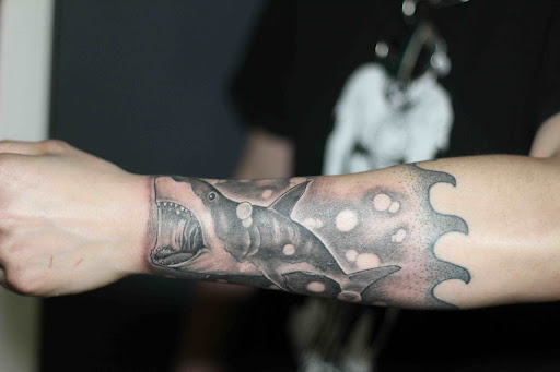 Explore leg piece tattoo ideas, creative tattoo ideas in Homosassa, available at Citrus Tattoos