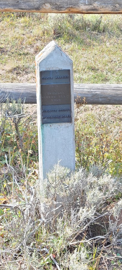 Unmarked grave- Oregon Trail