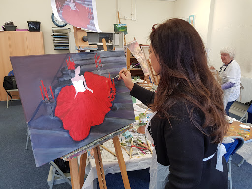 Art Class - Painting with Oil Colours