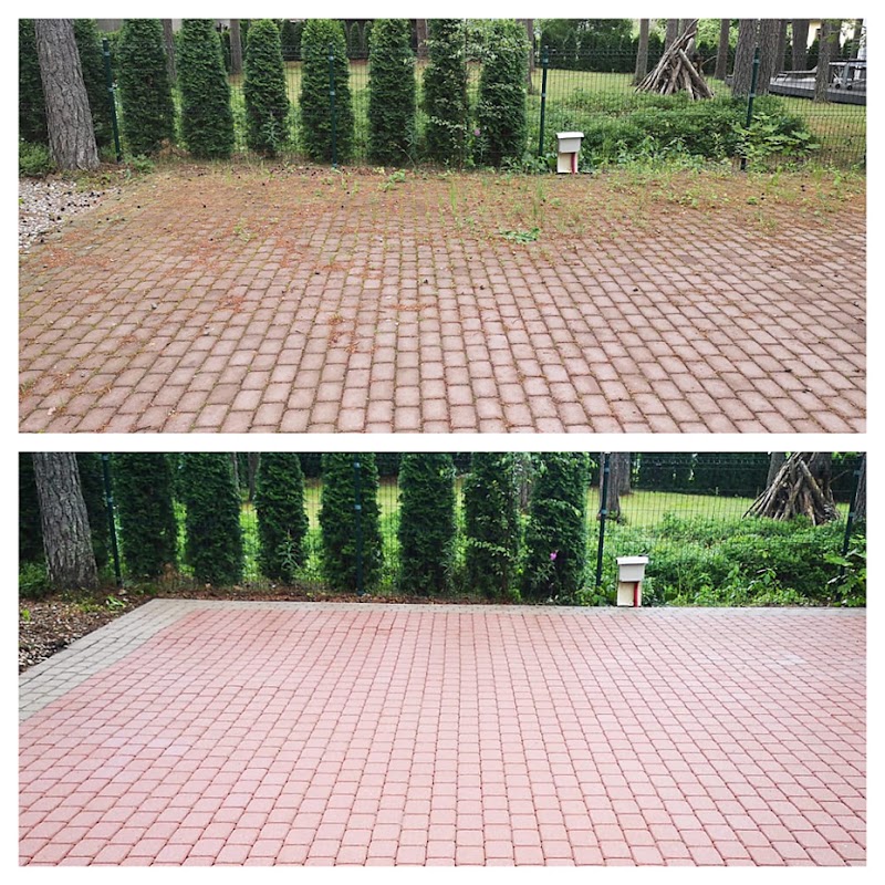 Conart cleaning services - Driveway cleaning