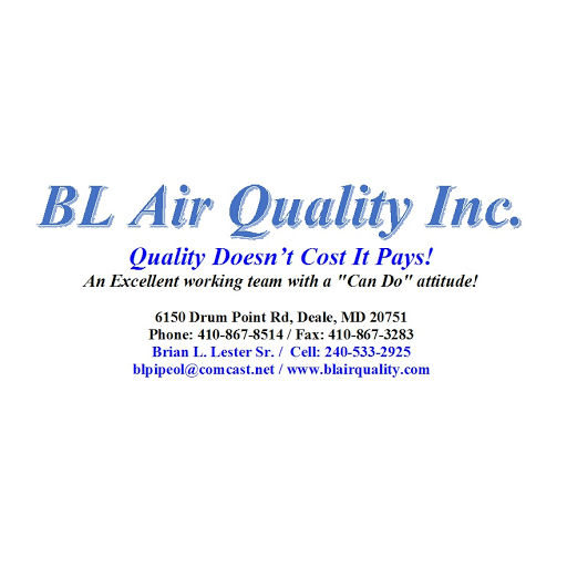 Bl Air Quality Inc in Deale, Maryland